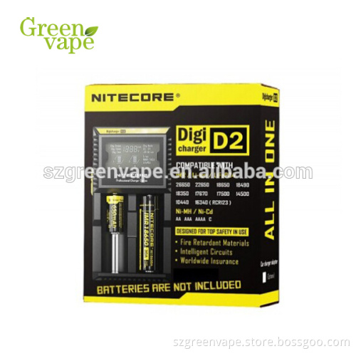 Wholesale Nitecore D2 Charger in stock on promotion from szgreenvape